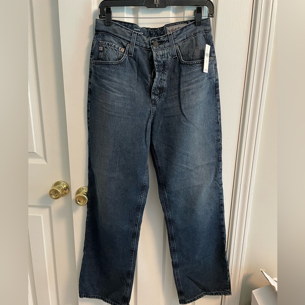 AG-ED denim, Knoxx high rise baggy boyfriend, size 27